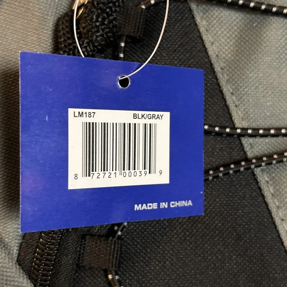 K-Cliffs Student Backpack Gray/Black‎ NWT